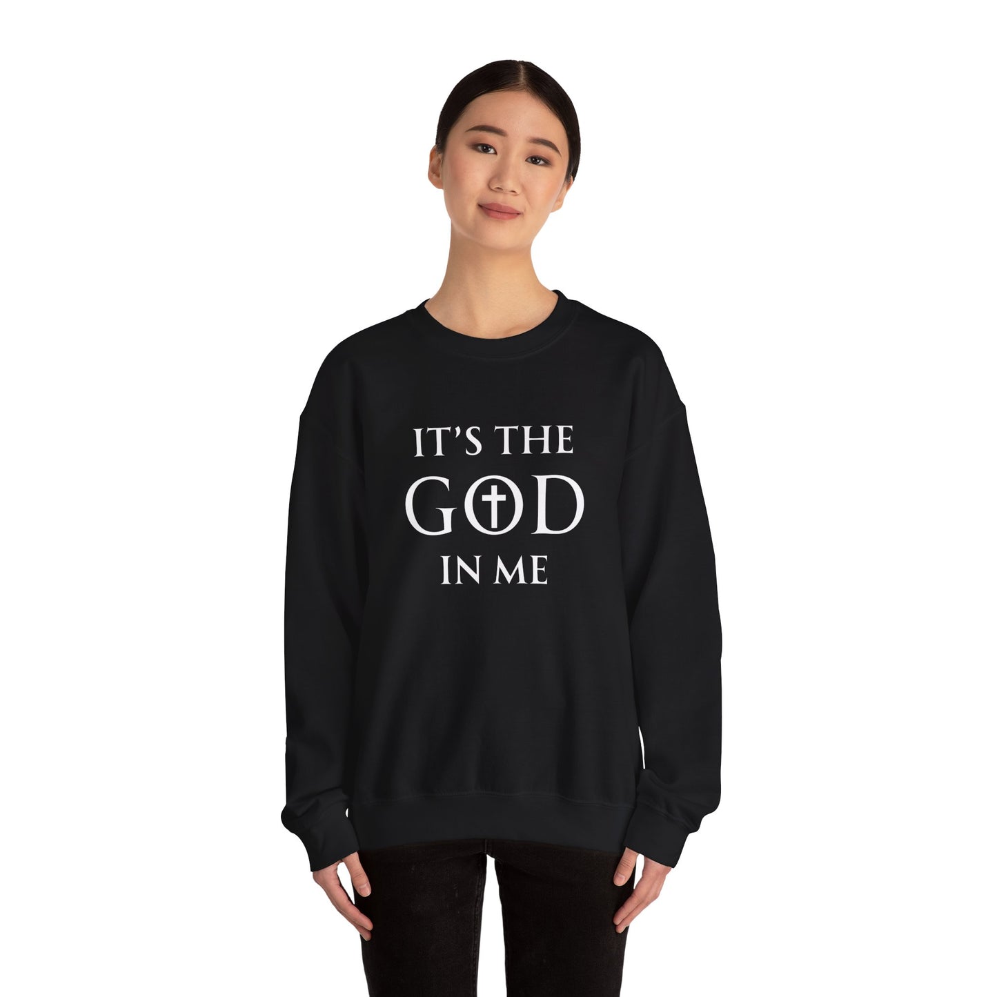 Its The God In Me Crewneck Sweatshirt