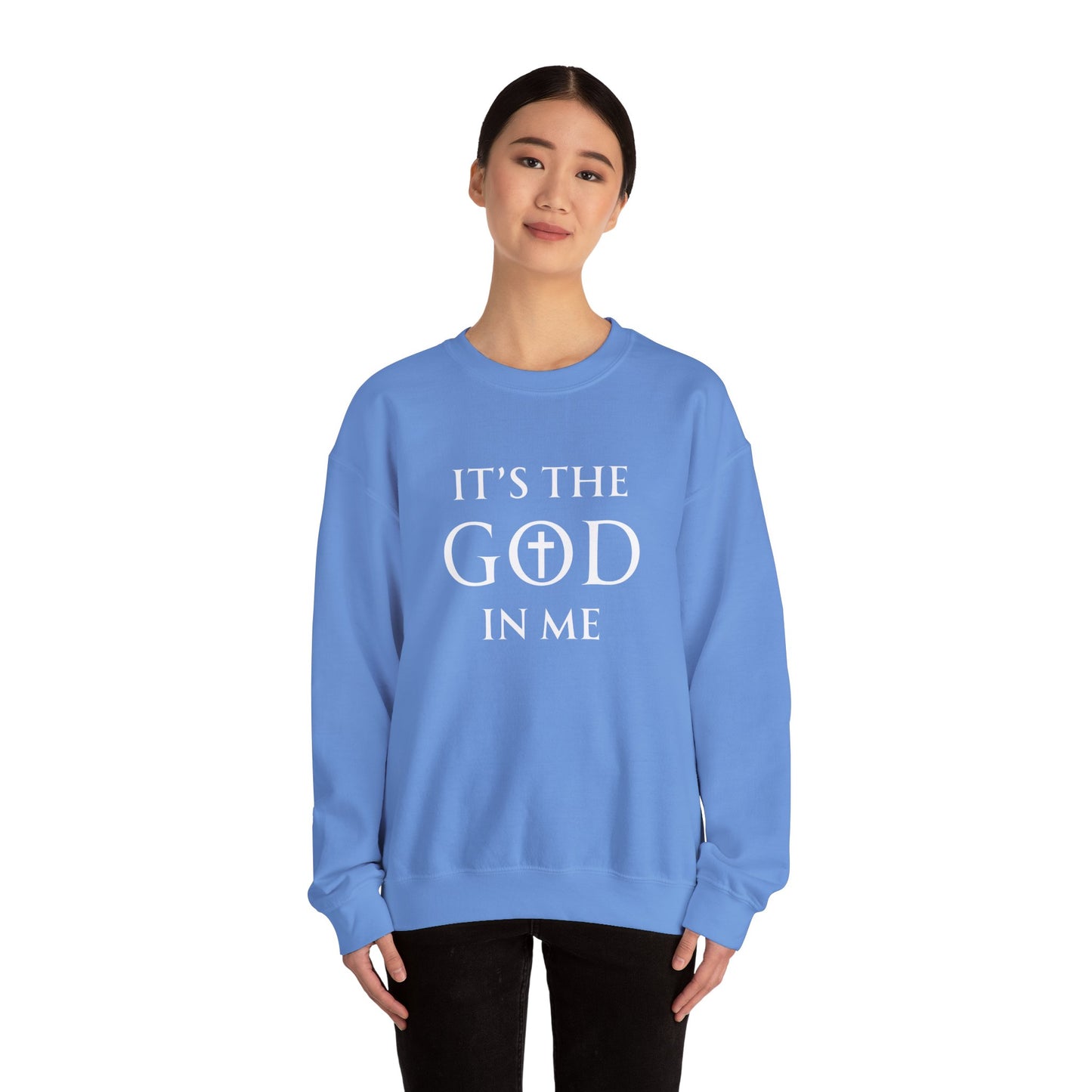 Its The God In Me Crewneck Sweatshirt