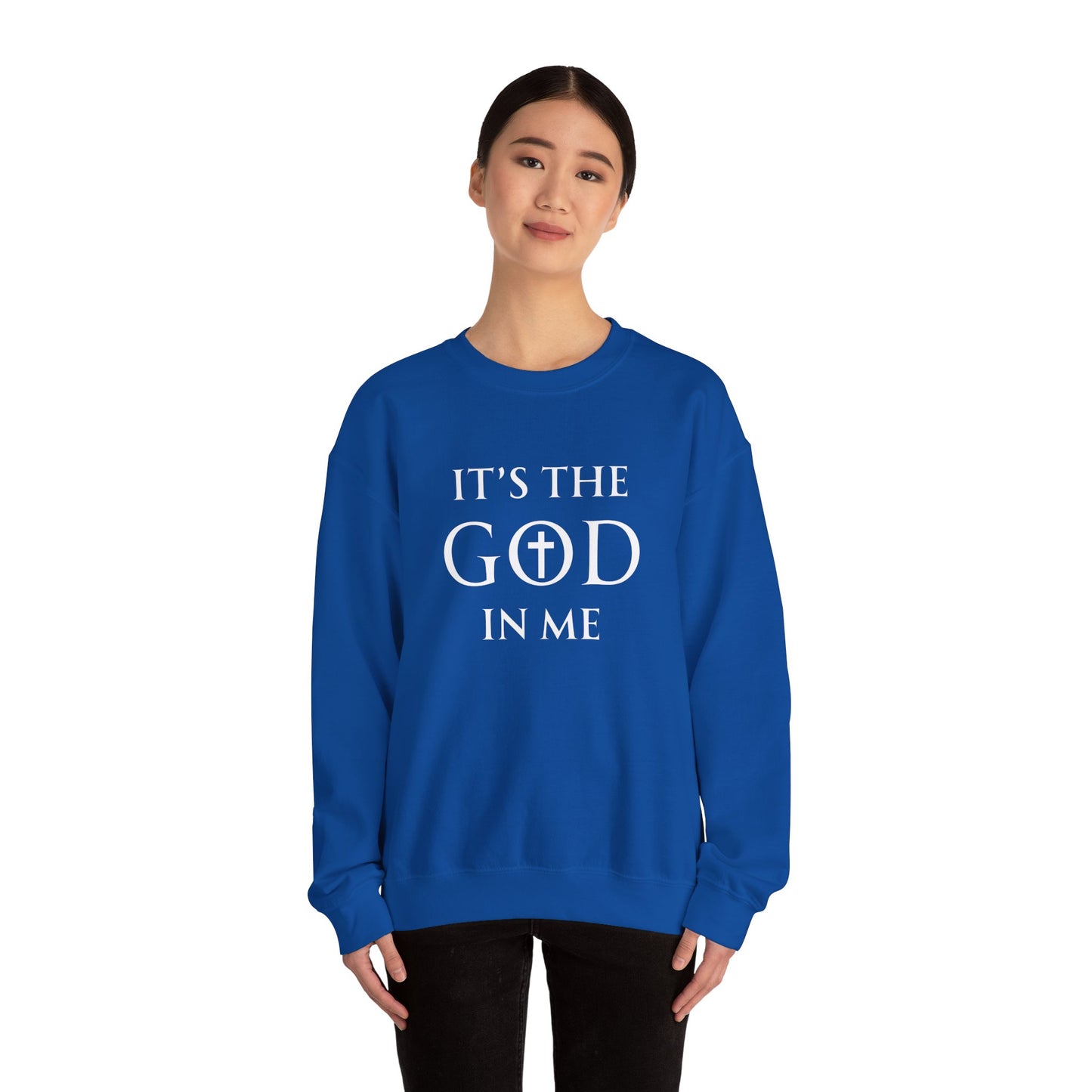 Its The God In Me Crewneck Sweatshirt