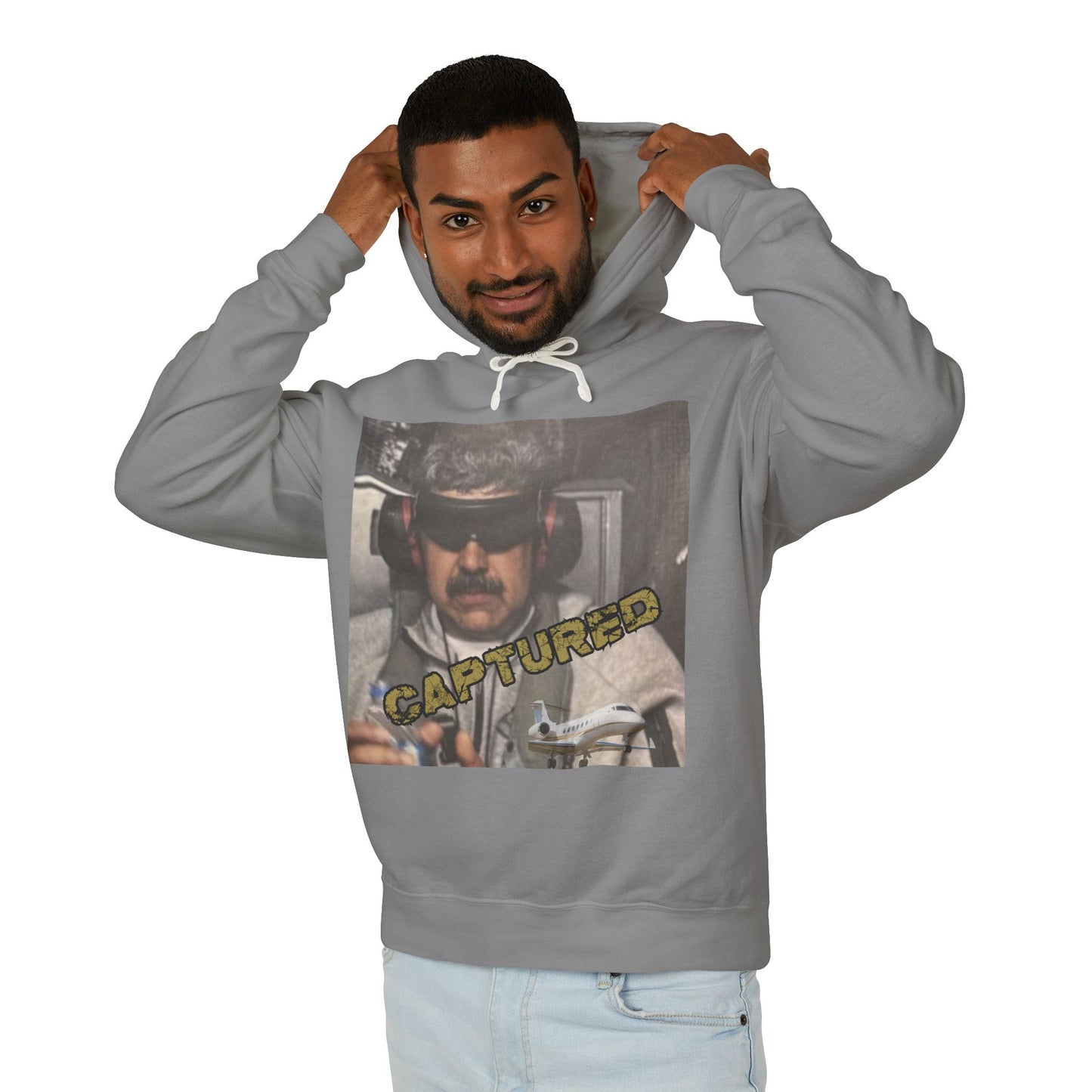 Captured Vintage Cop Hoodie – Retro Photo Graphic Sweatshirt