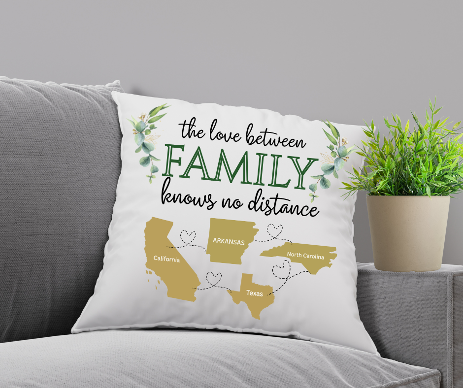 The Love Between Family Pillow