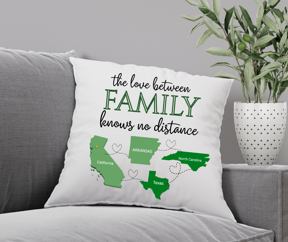 The Love Between Family Pillow