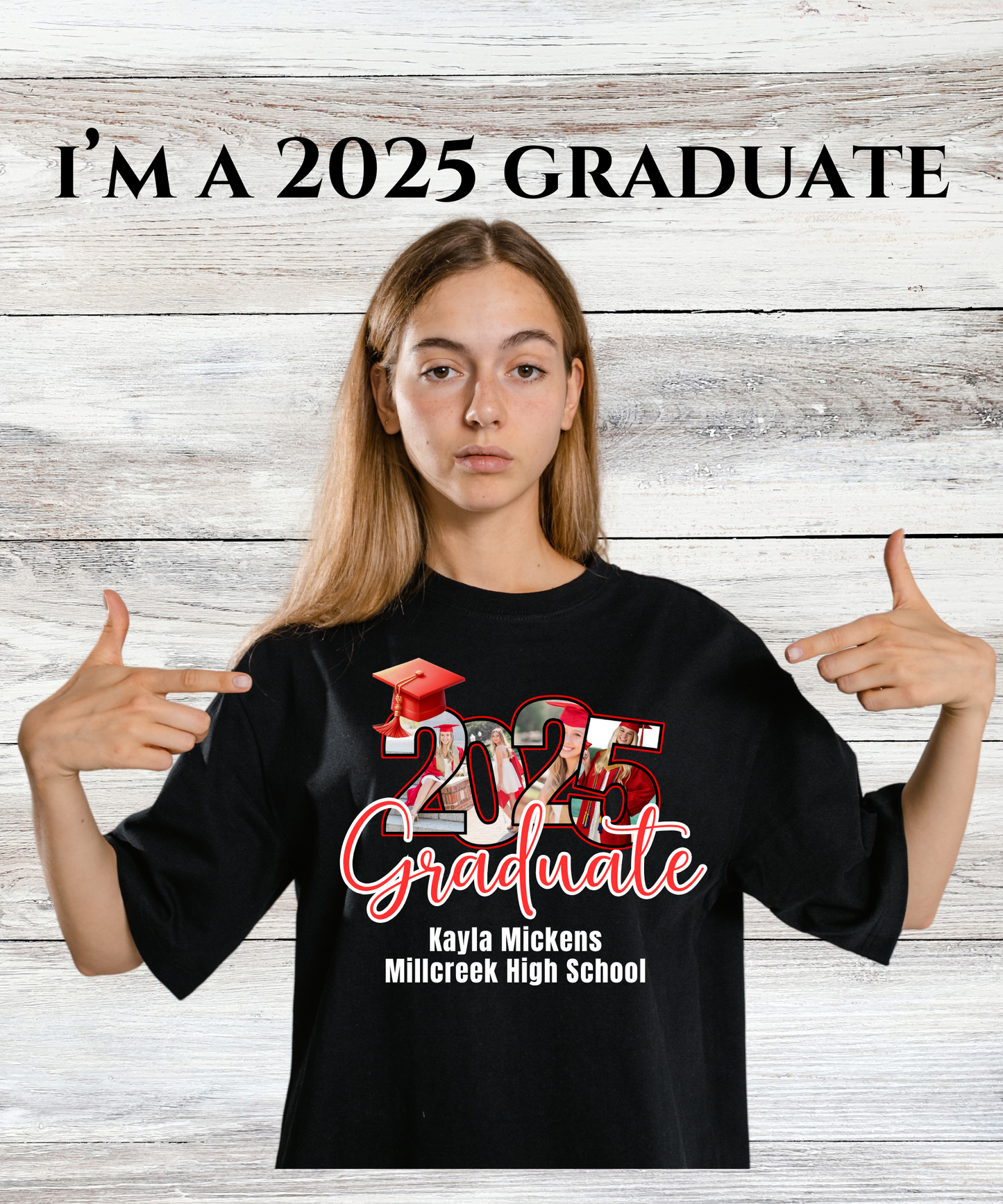 Picture in Year Graduation Shirt