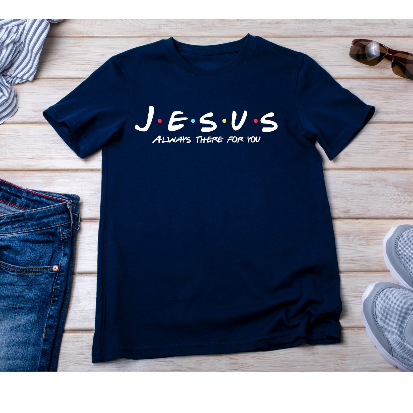 Jesus T Shirt (Friends design)