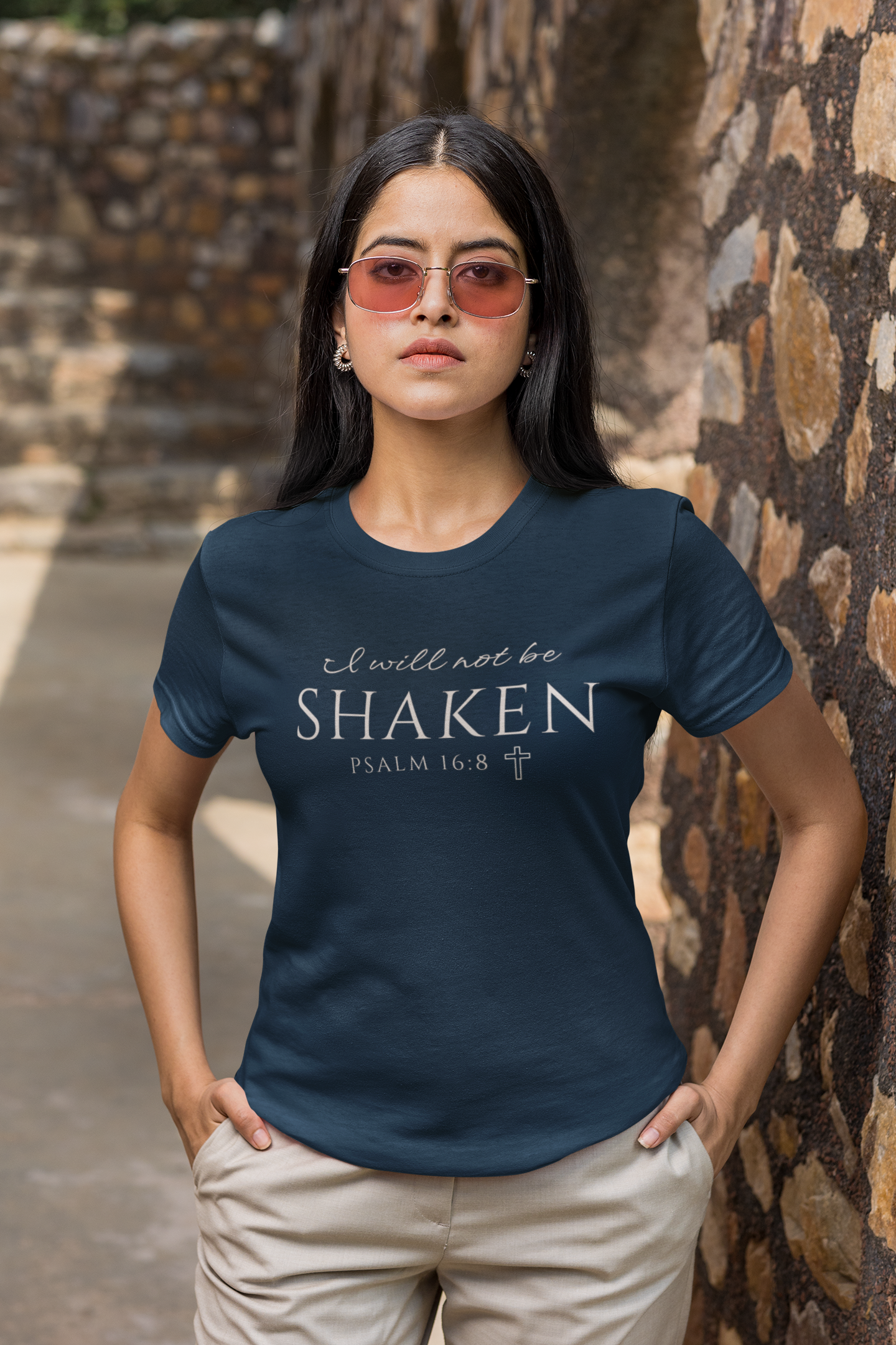 I Will Not Be Shaken T-Shirt