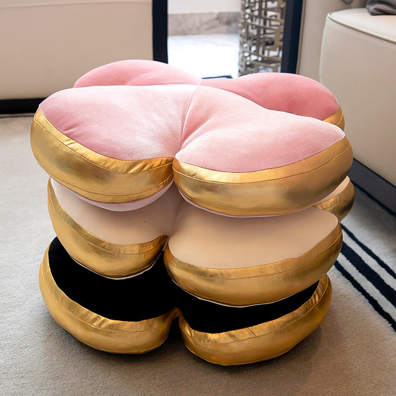 Cushion Office Sedentary Four Leaf Clover Pillow Cushion