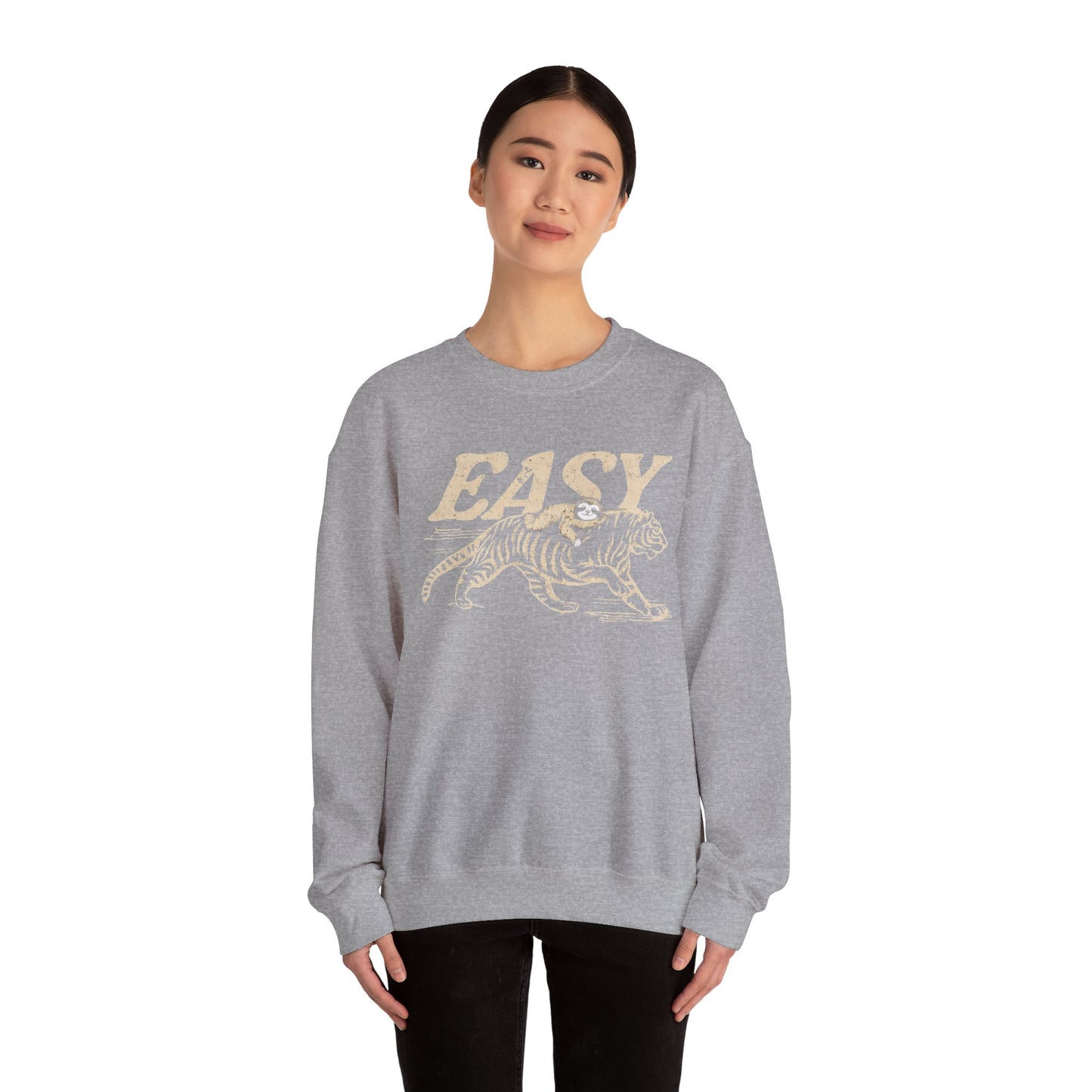Easy Tiger with Sloth Sweatshirt
