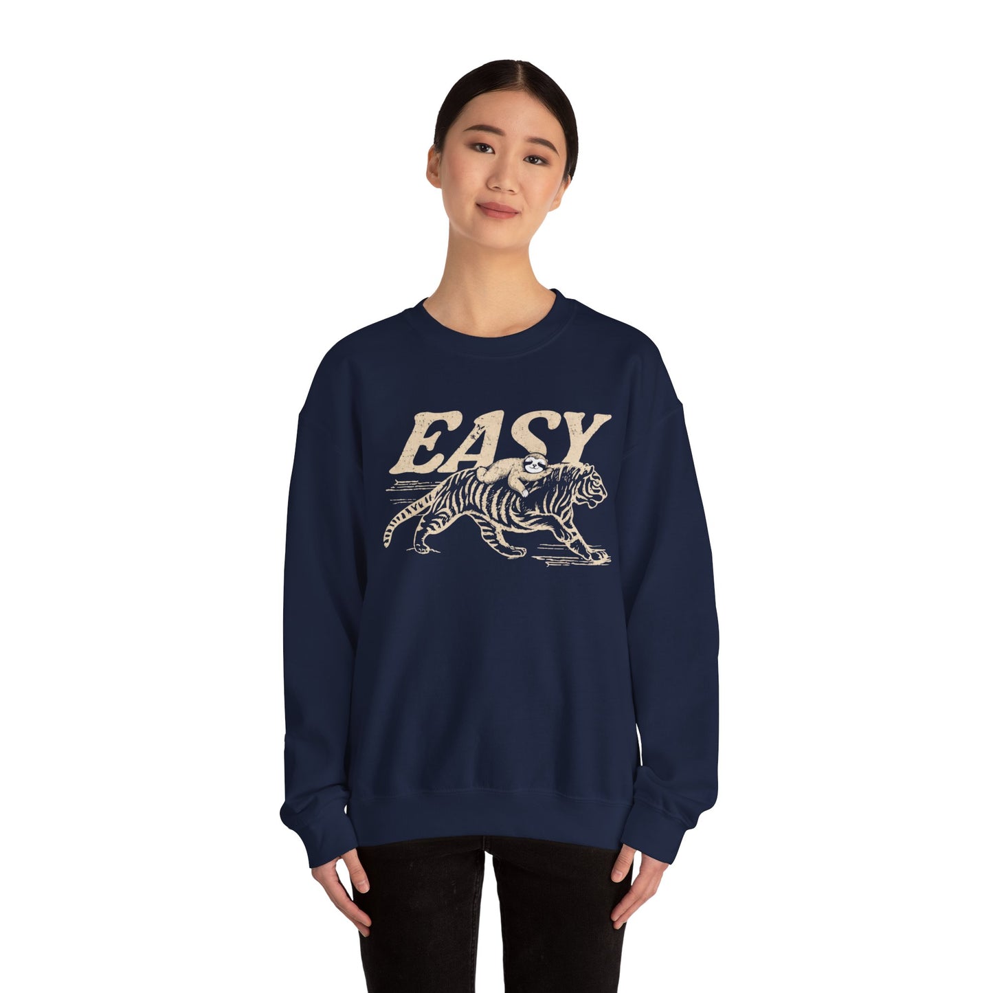 Easy Tiger with Sloth Sweatshirt
