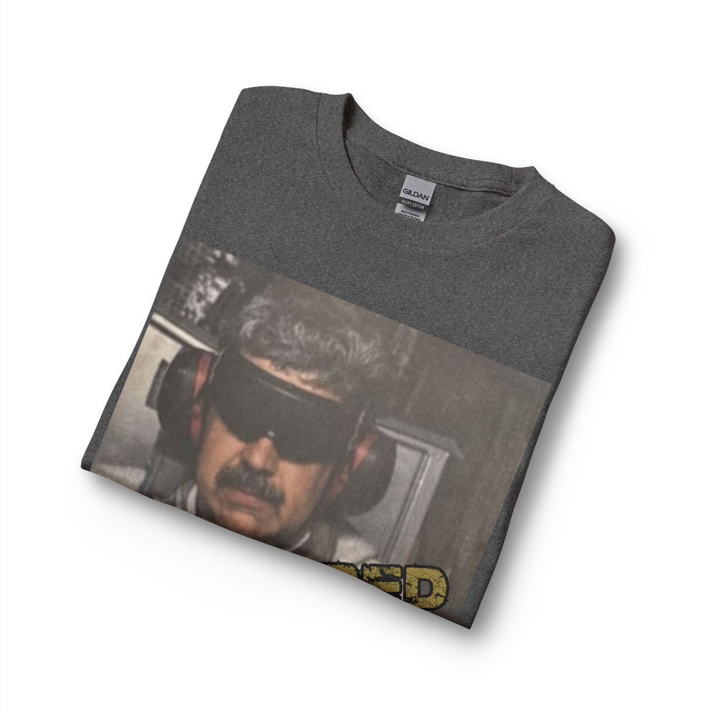 Captured Photo Tee — Retro Police Mugshot Long Sleeve Shirt