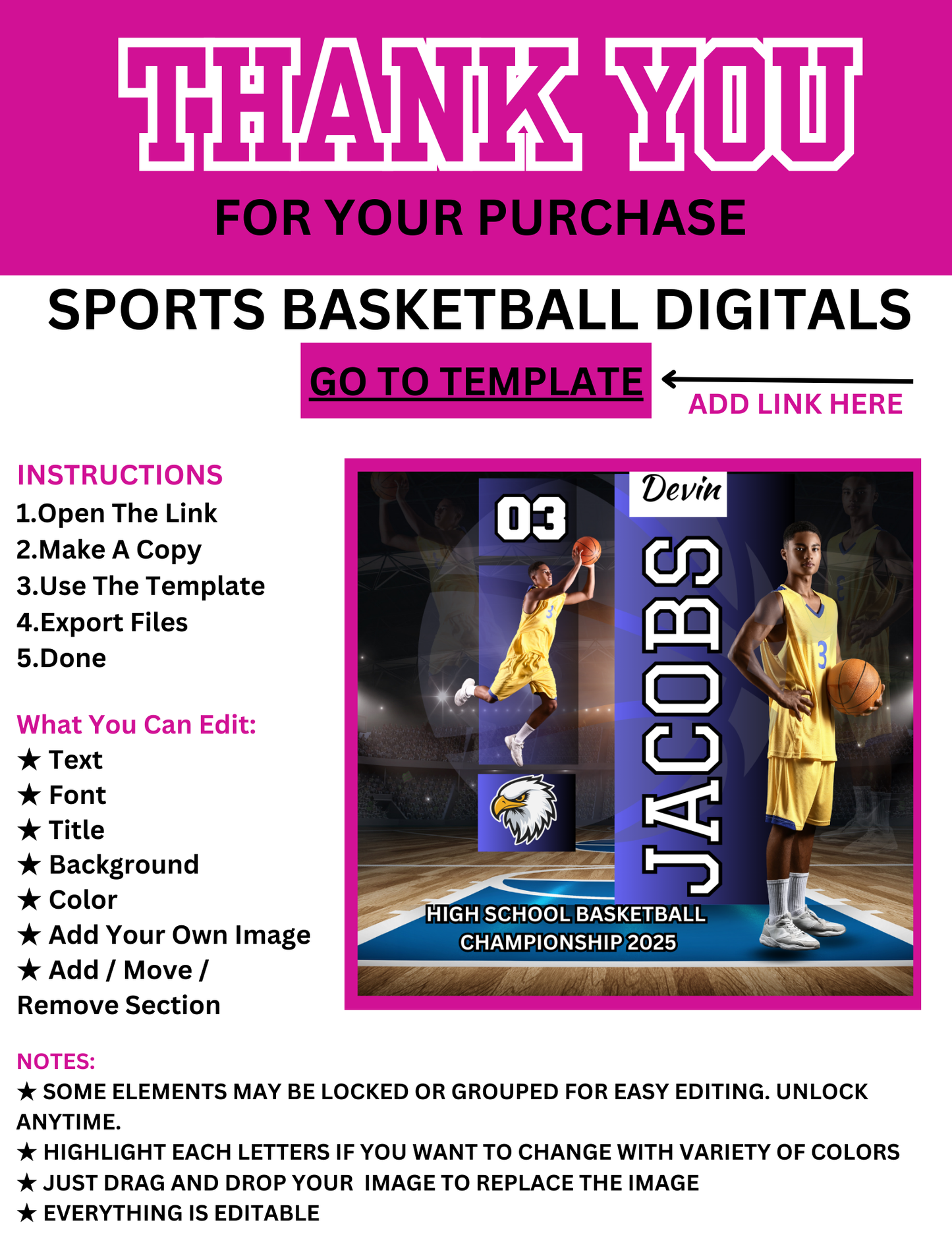 Sport Digital Template