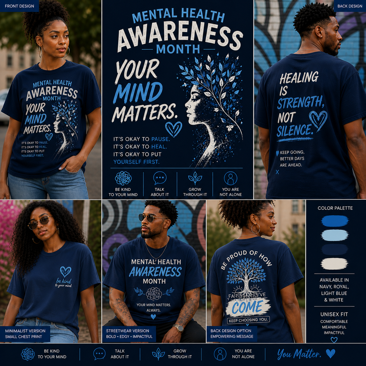 Mental Health Awareness T-Shirt