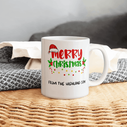 Highland Cow Mug - Christmas