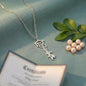 Graduation Cap Custom Name Necklace