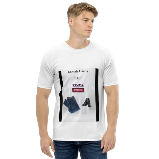 All-Over Print Men's Crew Neck T-Shirt